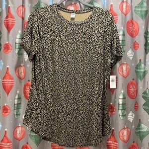 Old navy luxe cheetah tee